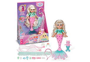 Baby Born Glam Up Mermaid Doll Sparkle